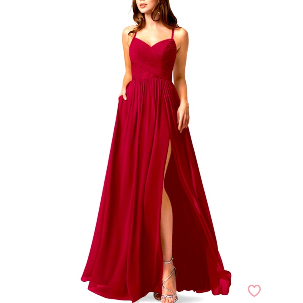 Bergundy Bridesmaid/Prom/Formal Dress